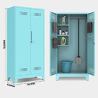 Hygiene Tools Storage Locker Single And Double Door Cleaning Cabinet