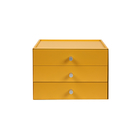 Steel Drawer Box Storage Desktop Sundry Case For A4 File