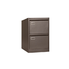 KD Structure Two Drawer Steel Cabinet A4 File Documents Folders Storage