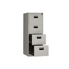 0.5mm~1.0mm Thickness Steel 4 Drawer Filing Cabinet Modern Steel Cabinet