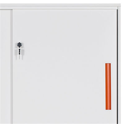 Narrow Edge Two Doors File Steel Cabinet Cyberlock Storage
