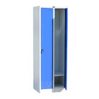 RAL7035 Metal Lockers School Steel Locker Fireproof Light Gray Blue Color