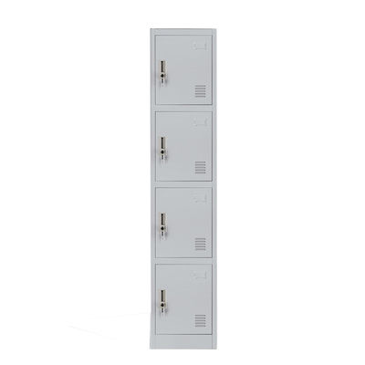 ODM/OEM Multi Tier Metal Lockers 4 Doors Steel Locker Modular