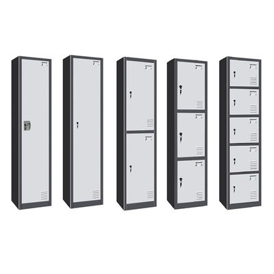 ODM/OEM Multi Tier Metal Lockers 4 Doors Steel Locker Modular