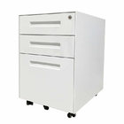 CBNT Metal Office Furniture Modern 3 Drawer Cabinet With Wheels