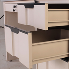 Commercial Office Double Cabinet Metal Office Desk